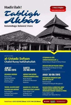 tabligh akbar sulawesi utara