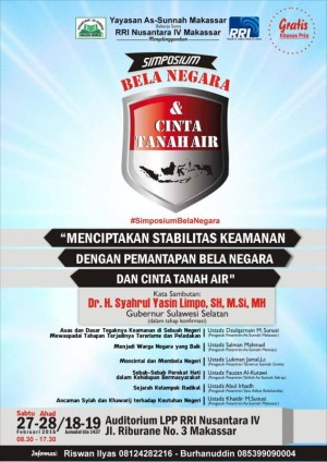 Simposium Bela Negara dan Cinta Tanah Air - Makassar