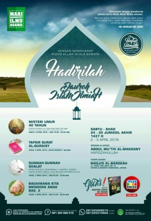 Daurah Islam Ilmiah Masjid Al-Barokah Semarang