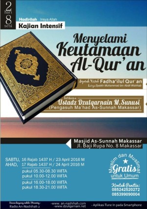 Menyelami Keutamaan Al-Qur`an