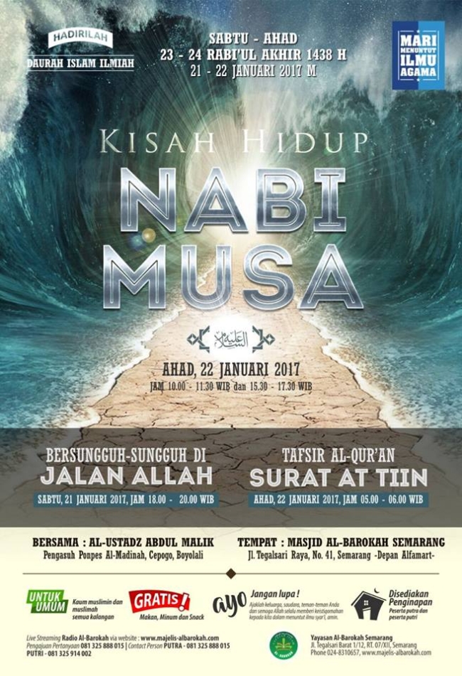 Kisah hidup Nabi Musa