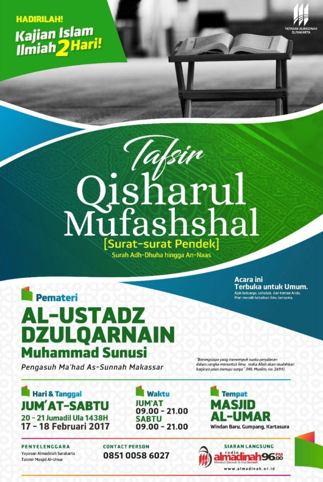 Tafsir Surat-surat pendek