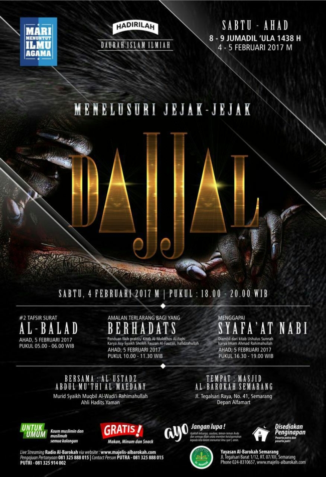 menelusuri jejak jejak dajjal