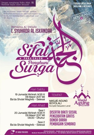 Sifat Para calon penghuni surga