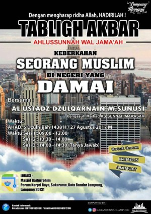 keberkahan seorang muslim di negeri yang damai