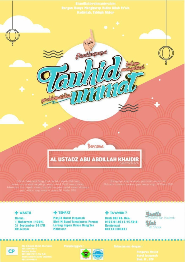 Pentingnya Tauhid Dalam Mengatasi Problematika Umat