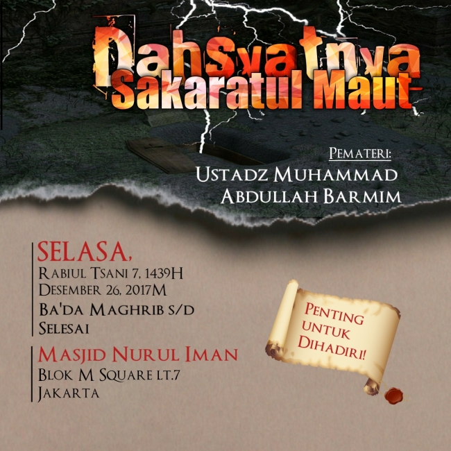 Dahsyatnya sakratul maut